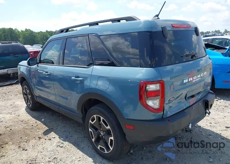 2023 Ford Bronco Sport Outer Banks из США, поврежденный, VIN 3FMCR9C64PRD60725